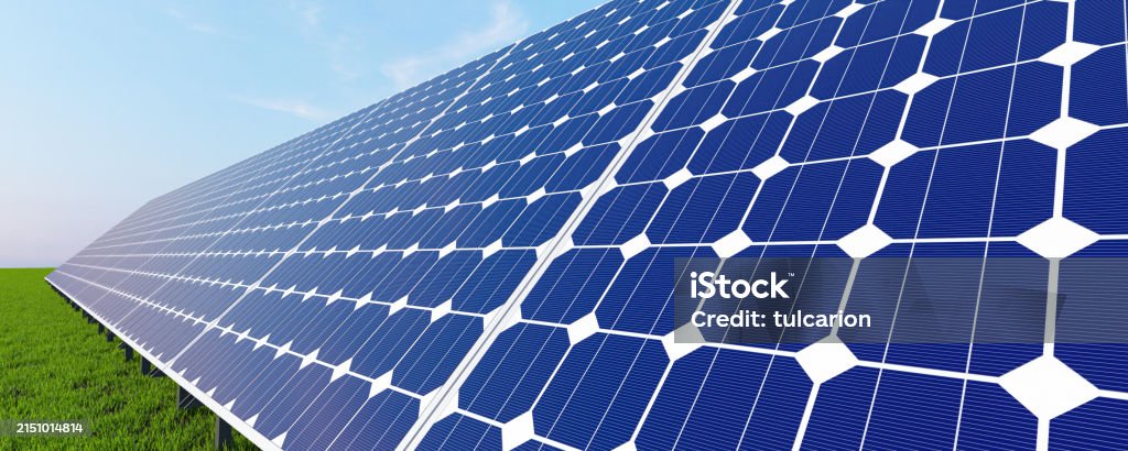 Großflächige PV-Anlage mit 100 kWp Solaranlage